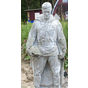 Скульптура солдата из стеклопластика
